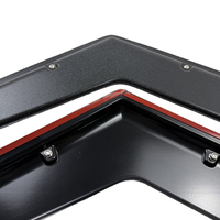 Déflecteurs de Vitres Pare-Pluie pour Suzuki Jimny JB64 JB74 3 Portes, Accessoires Extérieurs de Voiture en ABS à Rivets