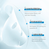 Masque facial en tissu OEM pour soins de beauté hydratants et éclaircissants à la vitamine C, à l'acide hyaluronique, probiotique, biologique et végétalien