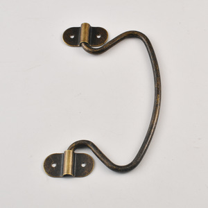 B-413 Chinese Style Cabinet Handle Zinc Alloy <b>Antique</b> Bronze Bar Shape Durable Furniture Hardware - Product Image 3