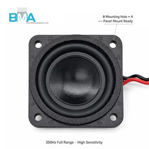 Haut-parleur personnalisé 4 ohms 2W avec faisceau de câbles torsadés UL1061, conforme RoHS, pour l'assemblage audio des dispositifs médicaux et industriels - Product Image 3