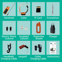 Collier de suivi pour chien de qualité militaire, édition chasse : double antenne (GPS/VHF) + balise LED pour la chasse nocturne et autonomie de 28 heures