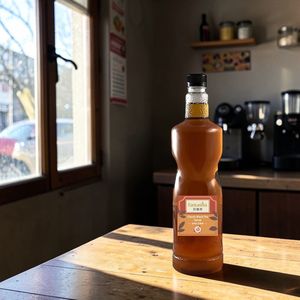 น้ำเชื่อมชาบัวบะฮาลาล รสชาดำคลาสสิก สำหรับท็อปปิ้งไอศกรีม ใช้งานง่าย ผลิตในไต้หวัน แฟนตาสที - Product Image 1