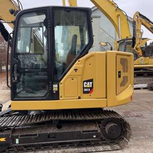 Mini-excavatrice d'occasion en bon état 8 tonnes Cat307.5 Excavatrice hydraulique sur chenilles à vendre - Product Image 5