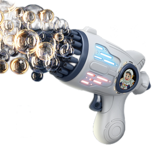 Pistola de Burbujas Eléctrica LED Unisex, 29 Agujeros, Tipo Gatling, de Plástico ABS, Marca <span class=keywords><strong>MOCO</strong></span>, para Niños, Diversión al Aire Libre en Verano - Product Image 1
