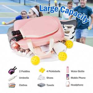 Muestra Gratuita, Servicio OEM/ODM, Bolsa Deportiva Multifuncional Personalizada de Gran Capacidad para Raquetas de Pádel, Bolsa para Pickleball - Product Image 6