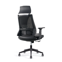 Chaise ergonomique pivotante réglable Chaise de personnel bon marché Chaise en maille pour ordinateur de bureau
