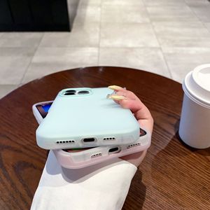 Ốp điện thoại silicone <span class=keywords><strong>TPU</strong></span> 2 trong 1 màu trơn cho iPhone 16 17 Pro Max, màu 2 trong 1 mờ trong suốt có khe đựng thẻ ảnh - Product Image 4