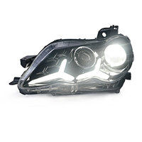 Pour Toyota Mark X Reiz 2005-2009, ensemble de phares LED complets de rechange avec lentille de projecteur et feux de jour DRL, installation Plug and Play, paire