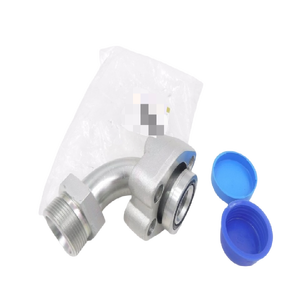 PLC OEM Claas 分体式法兰转 JIC 37 Flare 90 弯头适配器编程控制器 - Product Image 1