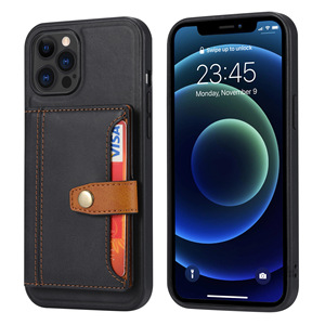 เคสโทรศัพท์มือถือแบบกระเป๋าหนัง PU สำหรับ iPhone 11 12 13 14 15 16 17 Pro Max พร้อมช่องใส่บัตร - Product Image 3