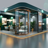 Stand d'exposition modulaire personnalisé MEGA Modern Fashion Pop Up Store pour événements et expositions