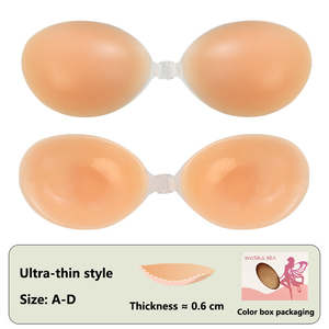 <span class=keywords><strong>Sujetador</strong></span> de <span class=keywords><strong>Silicona</strong></span> sin Tirantes con Copa 3/4, Talla Grande, Sexy, para Mujer, con <span class=keywords><strong>Espalda</strong></span> Autoadhesiva Invisible, Cierre Frontal Suave y Cómodo - Product Image 5