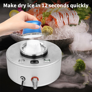 Petite machine à glace sèche, machine à glace sèche au CO2 pour <span class=keywords><strong>micro</strong></span>-aliments, machine à glace sèche pour la cuisson, glace sèche pour le transport en chaîne du froid - Product Image 5