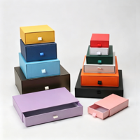 Coffret cadeau haut de gamme pliable magnétique en papier kraft écologique, personnalisé et imprimé, emballage cosmétique réutilisable et étanche