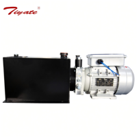Ensemble moteur-pompe compact horizontal intégré, monté sur pied, pour station d'alimentation hydraulique à pression d'huile pour perceuse à colonne de petite taille