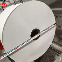 Rouleau de papier de soie personnalisé, matières premières blanches, rouleaux de serviette, rouleau de serviette
