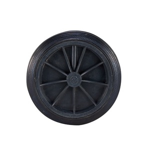 Rueda Giratoria Universal Estándar de 18 cm de Diámetro, de Goma PU Resistente, para Contenedores de Basura de 100, 120 y 240 Litros - Product Image 1