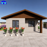 Vente chaude Moderne De Luxe Préfabriqué Villa Kits Structure En Acier Maison avec Des Caractéristiques Contemporaines