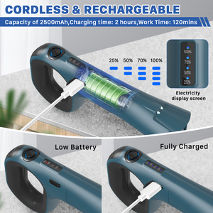 Cepillo de Limpieza Eléctrico de Doble Cabezal con Rotación y Luz LED para Parrillas de Barbacoa, Herramientas Eléctricas para Limpiar Parrillas de Barbacoa - Product Image 4