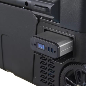 Réfrigérateur à piles 75 <span class=keywords><strong>litres</strong></span> DC 12/24V AC 110/240V réfrigérateur portable pour voiture en plein air gel pour <span class=keywords><strong>camping</strong></span> pêche voyage sur la route - Product Image 5