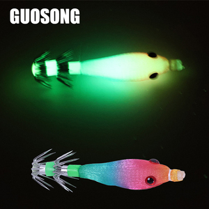 Señuelo Luminoso para Pesca de Calamar de 5.79cm/3.1g, Modelo Shrimp Yamashita, para Pesca en Agua Salada, Anzuelos de Acero con Alto Contenido de Carbono <span class=keywords><strong>Yo</strong></span> <span class=keywords><strong>Zuri</strong></span> - Product Image 3