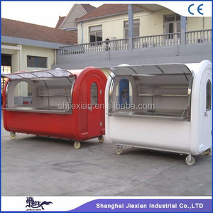 Kiosque mobile pour en-cas en acier inoxydable JX-FR280A avec équipement de cuisson au gaz/électrique et roues à vendre - Product Image 4