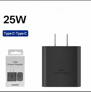 Chargeur en gros USB C 25W Super Rapide Adaptateur US T2510 pour <span class=keywords><strong>Samsung</strong></span> S23 S22 <span class=keywords><strong>S21</strong></span> Plus <span class=keywords><strong>FE</strong></span> A54 M54 Z Fold 5 4 - Product Image 1