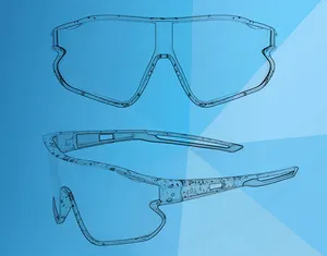 Ziheng 2022 kacamata hitam anak MTB, kacamata hitam olahraga tahan angin berkendara luar ruangan untuk anak-anak