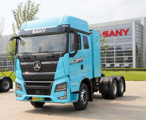 รถบรรทุกพลังงานใหม่ Sany รุ่นขายดีที่สุด เครื่องยนต์ดีเซลจีน 6x4 กำลัง 351-450 แรงม้า รับน้ำหนัก 21-30 ตัน พร้อมเบาะนั่งระบบกันสะเทือนแบบลม - Product Image 2