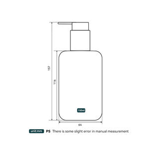 Bouteille en verre personnalisée transparente de 150 ml (4 oz) pour huiles nettoyantes et cosmétiques, flacon pompe en verre pour huile corporelle et lotion – Vente en gros Chine - Product Image 6