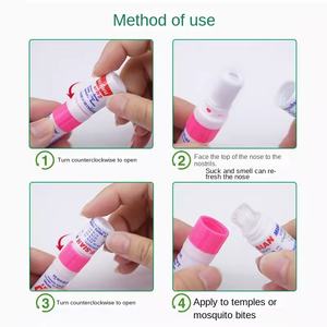 Hot Sales Thailand Herbal Mint Incense Tube with Refreshing Oil <strong>Poy</strong> Sian Nasal Inhaler Nasal Inhaler <strong>Stick</strong> Mint Flavor - Product Image 5