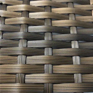 Bom projeto para a mobília exterior Rattan cru material do Webbing do bastão