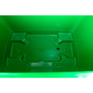 ถังขยะขนาดใหญ่ 660 ลิตร แบบมีฝาปิด พร้อมล้อเลื่อน ถังขยะใต้ดินแบบมีล้อ ถังขยะพลาสติกสำหรับกลางแจ้ง พร้อมระบบเซ็นเซอร์ - Product Image 4