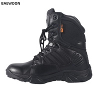 BAEWOON TB27 Bottes tactiques montantes Delta Desert pour homme, idéales pour l'entraînement, la randonnée et le tout-terrain