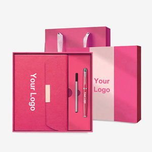 Tùy chỉnh công ty Hộp Quà Tặng thiết lập <span class=keywords><strong>A5</strong></span> bìa cứng da in nhật ký kế hoạch Tạp Chí máy tính xách tay biểu tượng tùy chỉnh kinh doanh sang trọng Bộ quà tặng - Product Image 2