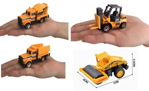 Veicolo da Cantiere a Inerzia <span class=keywords><strong>di</strong></span> Grande Successo, Veicoli Giocattolo in Metallo Pressofuso Più Popolari, Macchinina Pressofusa in Scala 1:64, Giocattolo per Ragazzi - Product Image 3