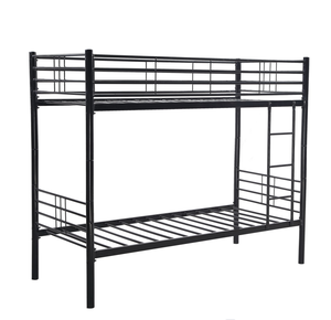 Cadre de lit en acier robuste à double couche avec barrières hautes, adapté aux terrains de <span class=keywords><strong>camping</strong></span> - Product Image 4