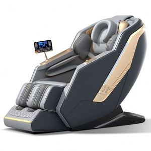 Nouveau Fauteuil de massage intelligent pour la maison, corps entier 4D, zéro gravité, commande filaire manuelle, avec compression chaude et pression d'air, export transfrontalier, type canapé - Product Image 1
