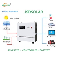 Offre Spéciale 1.5kw système d'alimentation solaire portatif hors réseau 1500w système de panneau solaire pour le camping à la maison utilisation en entreprise