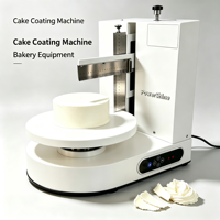Machine automatique à étaler la crème pour gâteaux, équipement de boulangerie haute performance pour le glaçage et le recouvrement des bases de gâteaux éponge