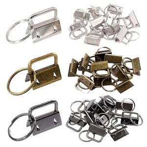 Herrajes Metálicos Ligeros de Alta Calidad para Llaveros con Anillas, Cuerdas y Abrazaderas, para DIY, Marca <span class=keywords><strong>Xu</strong></span> <span class=keywords><strong>Han</strong></span> - Product Image 1