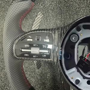 Volant de voiture en fibre de carbone pour <span class=keywords><strong>Mercedes</strong></span> benz AMG Gle Gls W219W204 W205 W211 W212 W213 W214 W215 Volant de voiture - Product Image 5