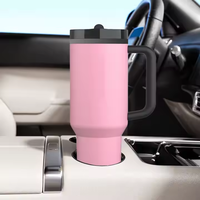Novedad 2024 Stanyes Termo de Acero Inoxidable de Doble Pared para Camping de 40 Oz Vasos de 40 Oz con Asa para Agua y Deportes