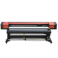Imprimante Grand Format Numérique à Éco-Solvant EJET 1.8m (6ft) avec Tête d'Impression DX5/XP600/i3200 et Fonction de Découpe