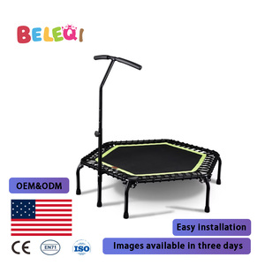40 ''45'' 48 ''<span class=keywords><strong>110</strong></span> <span class=keywords><strong>CM</strong></span> <span class=keywords><strong>Trampolín</strong></span> hexagonal redondo de PVC para adultos Fitness interior al aire libre para niños - Product Image 1