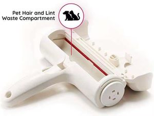 Wholesale Hair Remover <b>Roller</b> Sticky Reusable Lint Dog Cat Brush Removal Portable Plastic Animal Self Cleaning <b>Roller</b> - Product Image 2