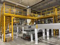 Plateformes d'escalade industrielles Vichnet de haute qualité avec échelles à traverses portées par des supports