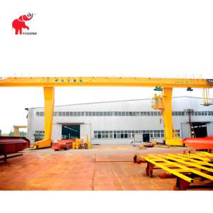 Цена по прейскуранту завода, 10 тонн, 16 тонн, 20 тонн, тип, однолучевая электрическая лебедка, тележка, передвижной козловой кран для подъема материалов - Product Image 6