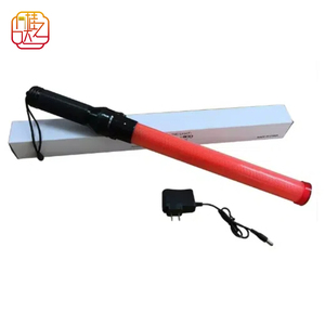 54Cm Phản Quang Điều Khiển Giao Thông Nhấp Nháy Thanh Màu Đỏ <span class=keywords><strong>LED</strong></span> Wand Cảnh Báo Baton Tín Hiệu Giao Thông Điều Khiển - Product Image 1