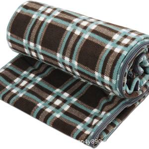 Forro de saco de dormir de lana Woqi de 75 pulgadas, tamaño completo, con cremallera superior, estilo sobre, para adultos, material de poliéster. - Product Image 1